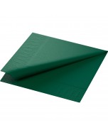 Tovagliolo cellulosa verde scuro 2veli 33x33cm pz.125