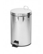 Pattumiera a pedale lt.12 inox
