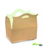 Scatola happy meal compostabile  20X14 H13 pz.25