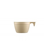 Tazze cappuccio beige In PP cc.190 pz.25