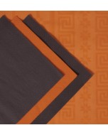Tovaglioli arancio 24x24 2 veli pz.100