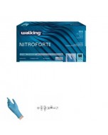 Guanti nitrofort blu taglia L pz.100