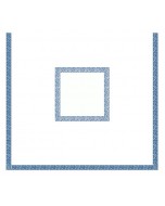 Coprimacchia in carta a secco Mykonos blu 100x100cm pz.50