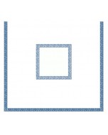 Coprimacchia in carta a secco Mykonos blu 100x100cm pz.50