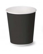 Bicchiere caffè in cartoncino nero 3oz-90ml pz.2000