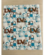 Carta politenata 45gr 25x37 love food kg.10